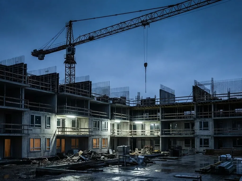 Österreichs Wohnungsbau bricht 2025 dramatisch ein - Foto: über boerse-global.de