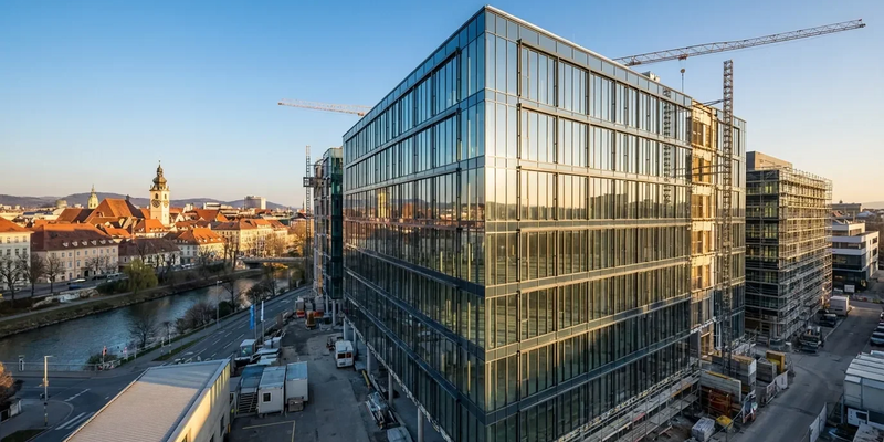 Graz: Büromarkt wandert 2025 in den Süden - Foto: über boerse-global.de