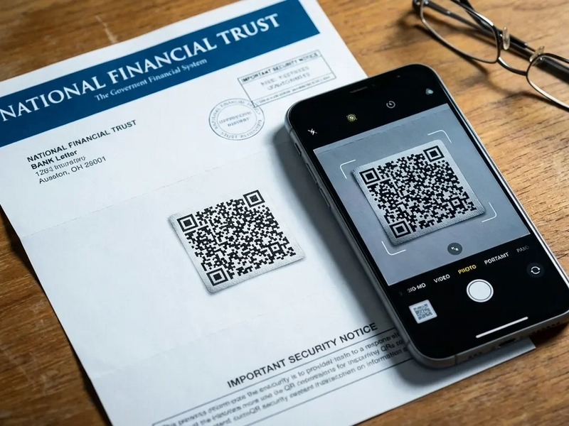 Betrüger locken mit Bankbriefen und QR-Codes in die Falle - Foto: über boerse-global.de