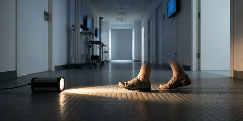 Sturzrisiko: Der Blick verrät mehr als der Gang - Foto: über boerse-global.de