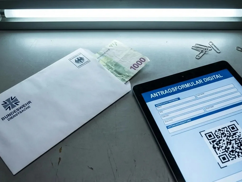 Wehrpflicht-Fragebogen: 1.000 Euro Strafe droht bei Nichtbeantwortung - Foto: über boerse-global.de