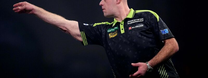 Van Gerwen präsentiert sich in exzellenter Form. - Foto: John Walton/PA/dpa