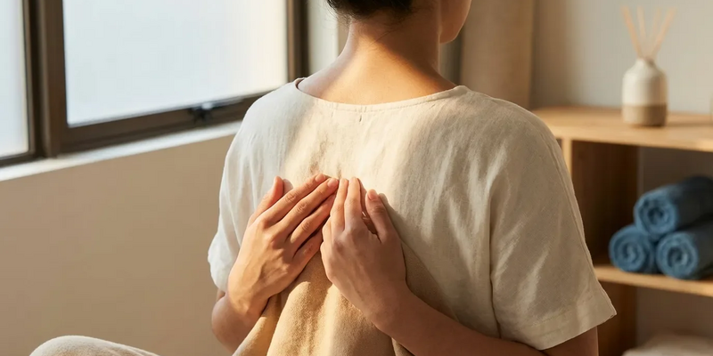 Akupressur-Punkt CV17: Der Notfallknopf gegen Stress - Foto: über boerse-global.de