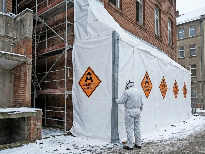 Asbest-Entsorgung: Neue Genehmigungspflicht trifft Bauwirtschaft - Foto: über boerse-global.de