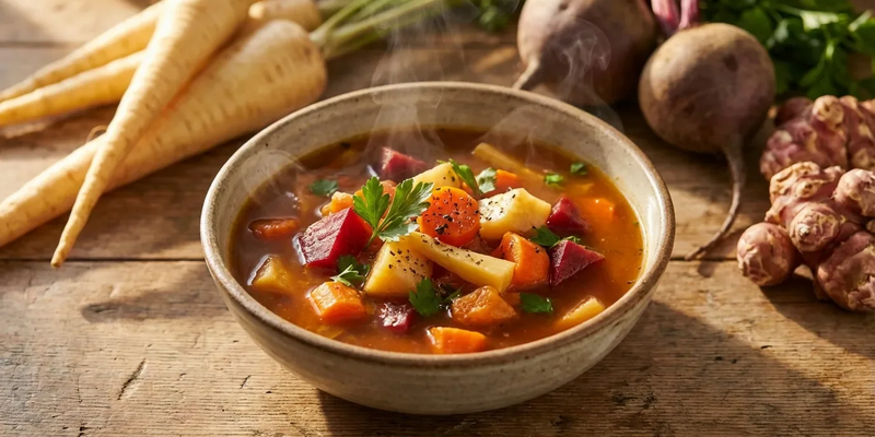 Wurzelgemüse verdrängt Saft-Detox als Winter-Trend 2025 - Foto: über boerse-global.de