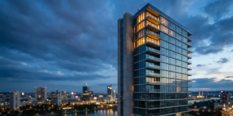 Danube Flats: Letzte Luxuswohnungen am Wiener Himmel - Foto: über boerse-global.de