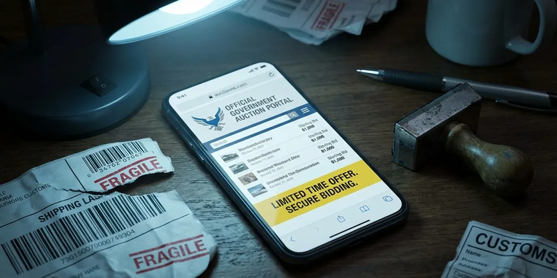 Zoll-Auktion: Betrüger zielen mit Fake-Shops auf Smartphone-Nutzer - Foto: über boerse-global.de
