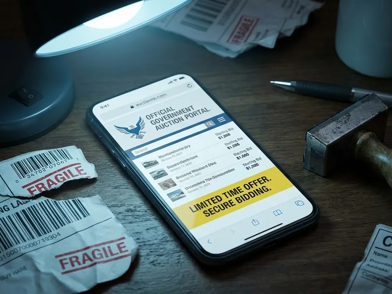 Zoll-Auktion: Betrüger zielen mit Fake-Shops auf Smartphone-Nutzer - Foto: über boerse-global.de