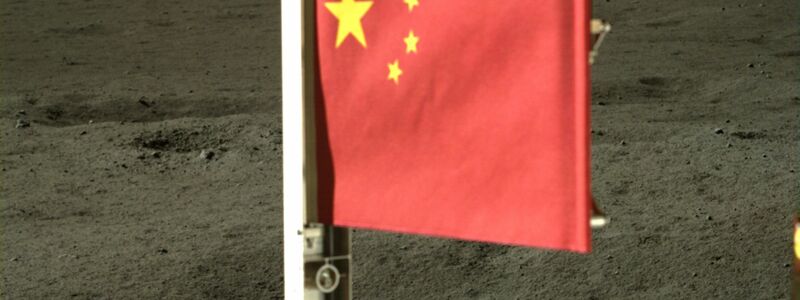 China hat seine Fahne bereits auf dem Mond gehisst. Weitere Missionen sollen folgen. (Archivbild) - Foto: -/CNSA via XinHua/dpa