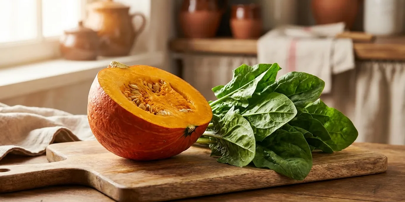 Kürbis und Spinat: Heimisches Winter-Duo schlägt Exoten - Foto: über boerse-global.de