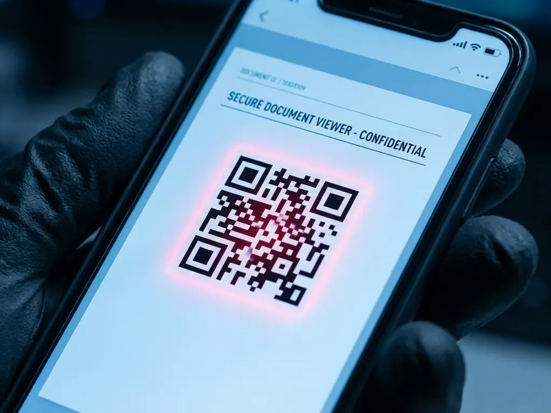 QR-Code-Phishing-Attacken explodieren zum Jahresende - Foto: über boerse-global.de