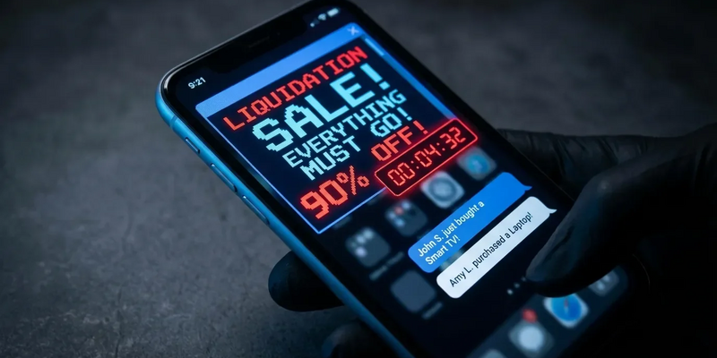 Betrüger fluten Apps mit Fake-Insolvenzverkäufen - Foto: über boerse-global.de