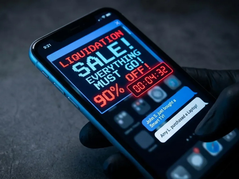 Betrüger fluten Apps mit Fake-Insolvenzverkäufen - Foto: über boerse-global.de