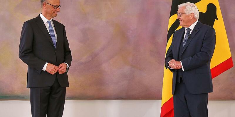 Friedrich Merz und Frank-Walter Steinmeier (Archiv) - Foto: über dts Nachrichtenagentur