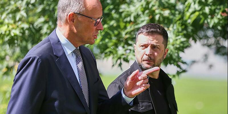 Friedrich Merz und Wolodymyr Selenskyj (Archiv) - Foto: über dts Nachrichtenagentur