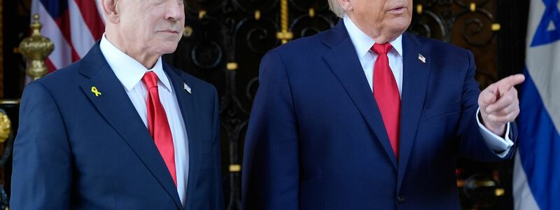 Trump sagt, er sei von Putin über den Angriff informiert worden.  - Foto: Alex Brandon/AP/dpa