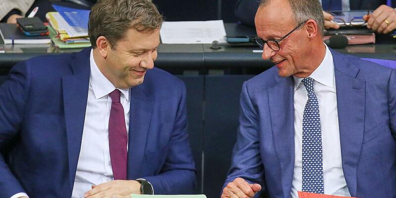 Lars Klingbeil und Friedrich Merz (Archiv) - Foto: über dts Nachrichtenagentur