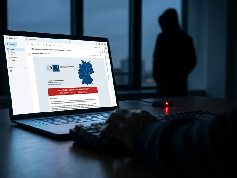IHK-Warnung: Cyberkriminelle nutzen Jahreswechsel für Phishing-Angriffe - Foto: über boerse-global.de