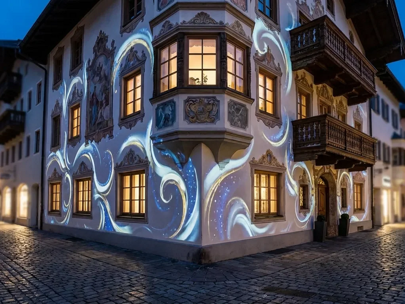 Kitzbühel setzt auf Lichtkunst statt Feuerwerk - Foto: über boerse-global.de