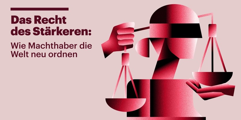 Publikumsprojekt Denkfabrik: Das Recht des Stärkeren: Wie Machthaber die Welt neu ordnen / Deutschlandfunk-Programme starten 2026 mit neuem Jahresthema - Foto: presseportal.de