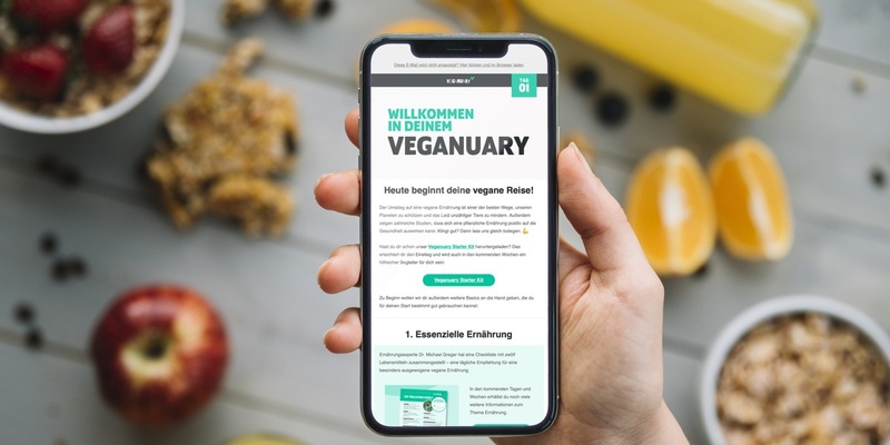 Veganuary startet: Der einfachste Neujahrsvorsatz - und warum er so wirkungsvoll ist - Foto: presseportal.de