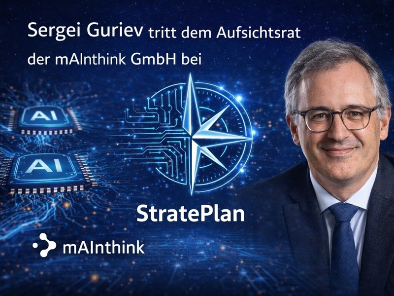 mAInthink stärkt Governance: Prof. Dr. Sergei Guriev tritt dem Aufsichtsrat bei - Foto: presseportal.de