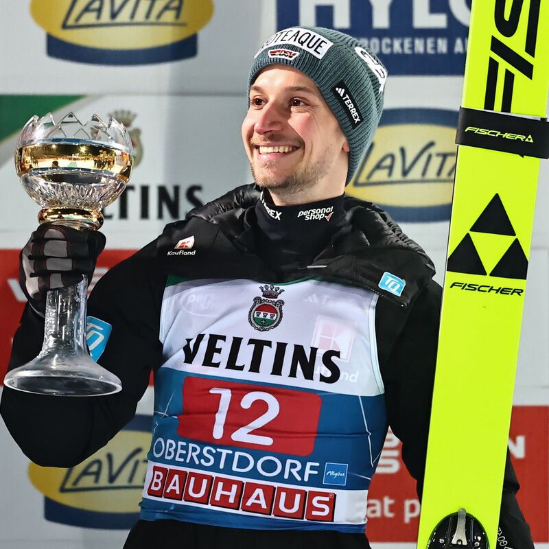  Felix Hoffmann wird nach seiner Pause in Zakopane wohl auch auf den Weltcup in Sapporo verzichten. (Archivbild) - Foto: Daniel Karmann/dpa