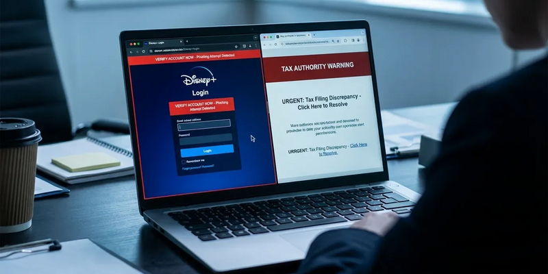 Disney+ und Finanzämter im Visier von Jahresend-Phishing - Foto: über boerse-global.de