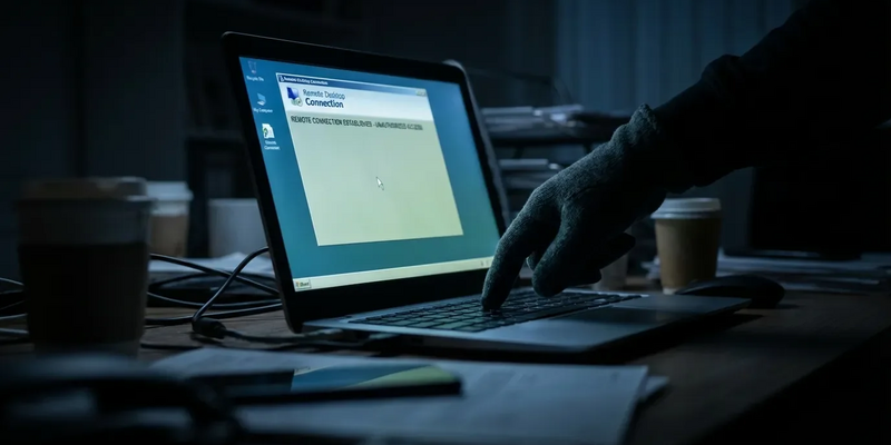 Cyberkriminelle kapern Konten per Fernzugriff - Foto: über boerse-global.de