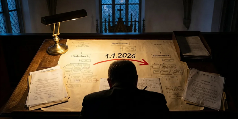 Kirchenfusionen 2026: Mitarbeitervertretungen im Stresstest - Foto: über boerse-global.de