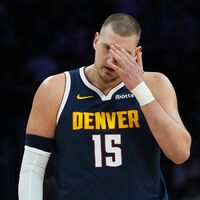 Nikola Jokic muss für einige Zeit pausieren. - Foto: Lynne Sladky/AP/dpa