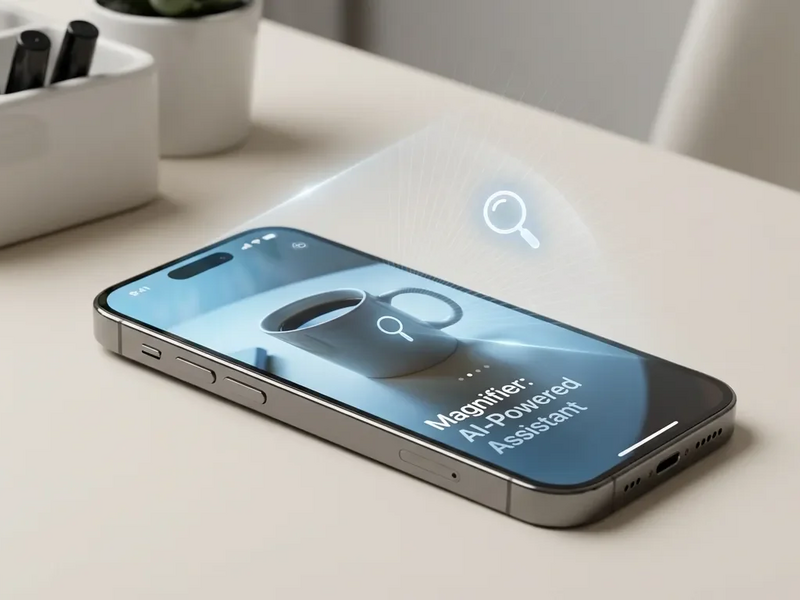 Apples Magnifier-App: Vom Zoom-Tool zum KI-Sehassistenten - Foto: über boerse-global.de