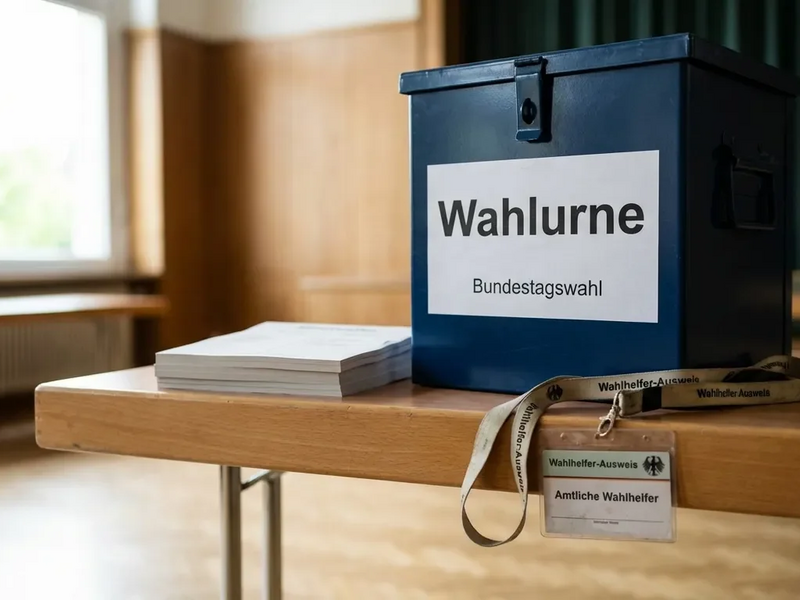 Unfallversicherung schützt Wahlhelfer vor physischen und psychischen Risiken - Foto: über boerse-global.de