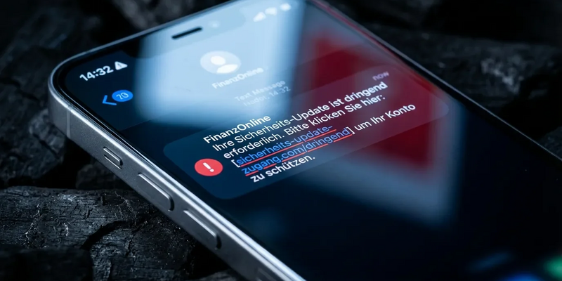 FinanzOnline: Neue Smishing-Welle zielt auf Bankdaten ab - Foto: über boerse-global.de