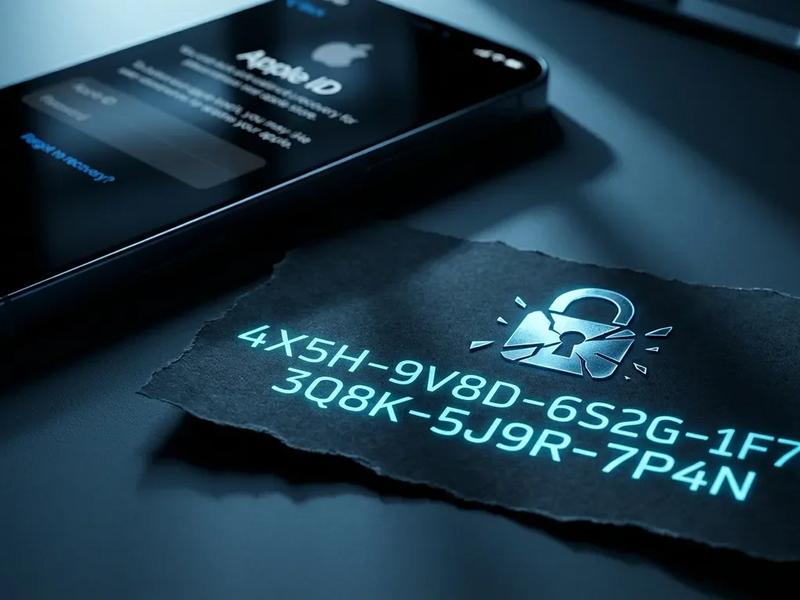 Apple-Nutzer: Wiederherstellungsschlüssel wird zur neuen Angriffsfläche - Foto: über boerse-global.de