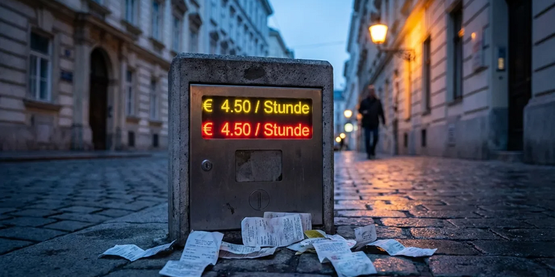 Wien: Parkgebühren steigen zum Jahreswechsel um 30 Prozent - Foto: über boerse-global.de