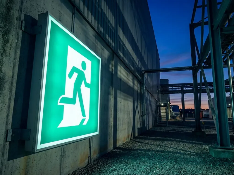 Neue Brandschutzregeln: Sammelstellen brauchen ab sofort Notbeleuchtung - Foto: über boerse-global.de