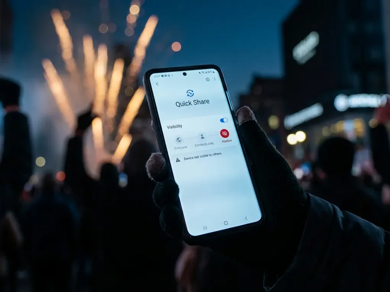 Android Quick Share: So schützen Sie sich vor Belästigung an Silvester - Foto: über boerse-global.de
