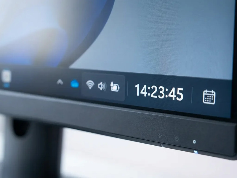 Windows 11: Kleines Detail am Taskbar-Uhr sorgt für große Zufriedenheit - Foto: über boerse-global.de