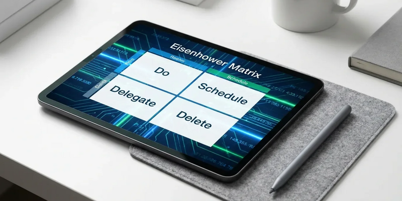 Eisenhower-Matrix: KI besiegt den Dringlichkeits-Reflex 2026 - Foto: über boerse-global.de