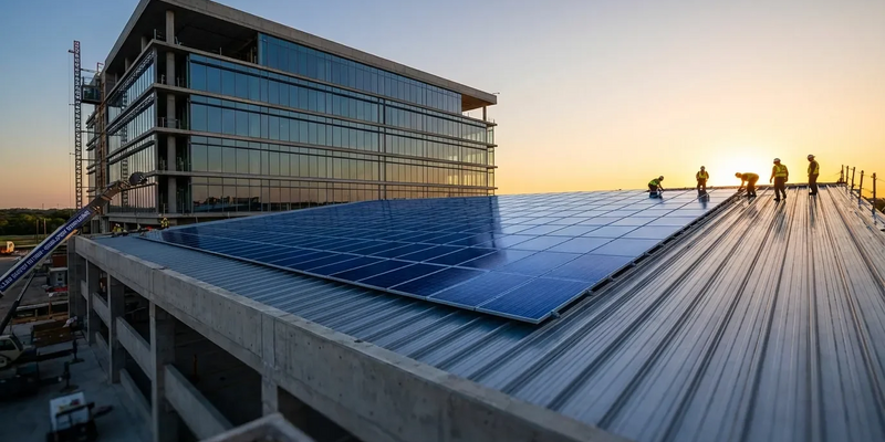 Salzburg führt ab sofort Solarpflicht für Gewerbe-Neubauten ein - Foto: über boerse-global.de