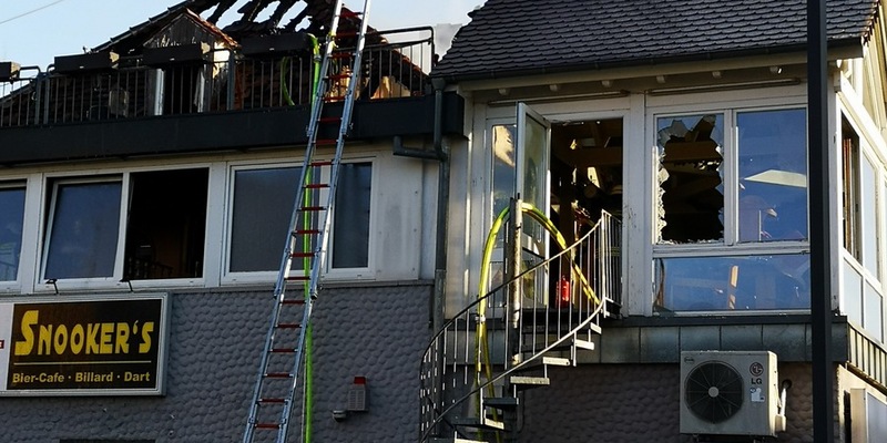 KFV Sigmaringen: Einsatzstelle: Offener Dachstuhlbrand am Boulay-Platz in Mengen 01.01.2026 - Foto: presseportal.de