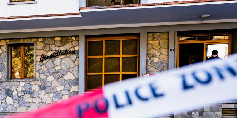 Hunderte Menschen hatten in der Bar Silvester gefeiert. - Foto: Jean-Christophe Bott/KEYSTONE/dpa