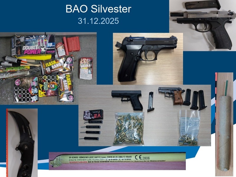 BPOLD-H: Bilanz der Bundespolizeidirektion Hannover zur Silvesternacht - Foto: presseportal.de