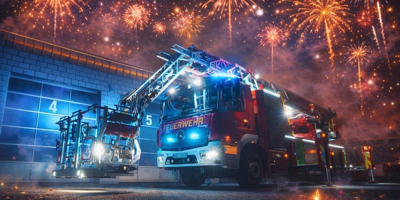FFW Schwalmtal: Feuerwehr löscht Kleinbrand an einer angrenzenden Garage - Foto: presseportal.de