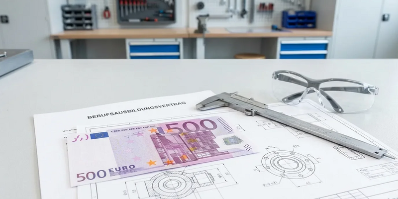 Mindestausbildungsvergütung steigt 2026 auf 724 Euro - Foto: über boerse-global.de