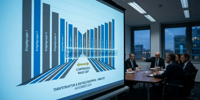 Lohngruppen-Kompression: Betriebsräte kämpfen um Gehaltsabstände - Foto: über boerse-global.de