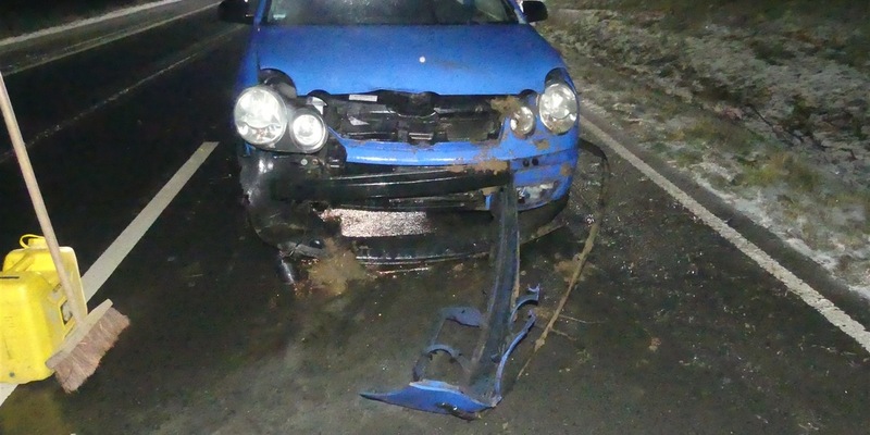 POL-GM: Auto kommt von der Straße ab - Foto: presseportal.de