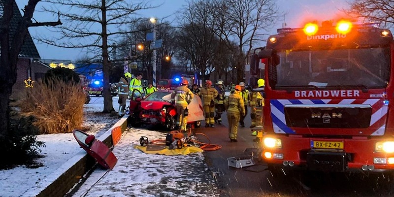 FW Bocholt: Erfolgreiche deutsch-niederländische Zusammenarbeit bei Verkehrsunfall in Suderwick - Foto: presseportal.de