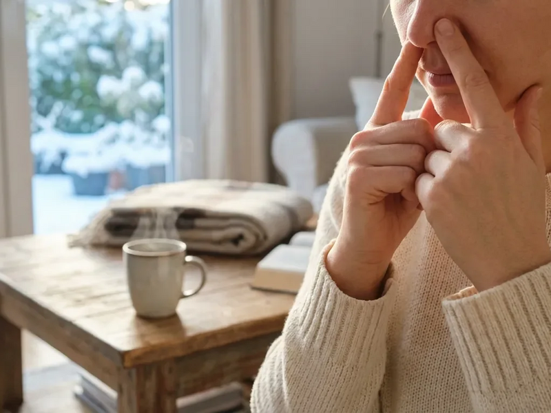 Akupressur-Punkt LI20: Atemwegserleichterung in der Grippewelle - Foto: über boerse-global.de